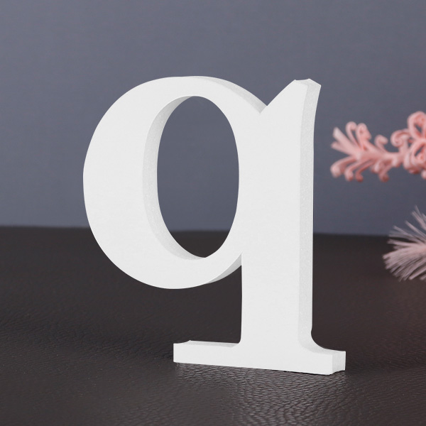 폼보드 알파벳 이니셜 폼보드아트 레터링 장식 소문자 q