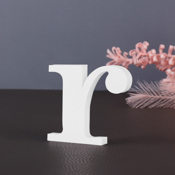 폼보드 알파벳 이니셜 폼보드아트 레터링 장식 소문자 r