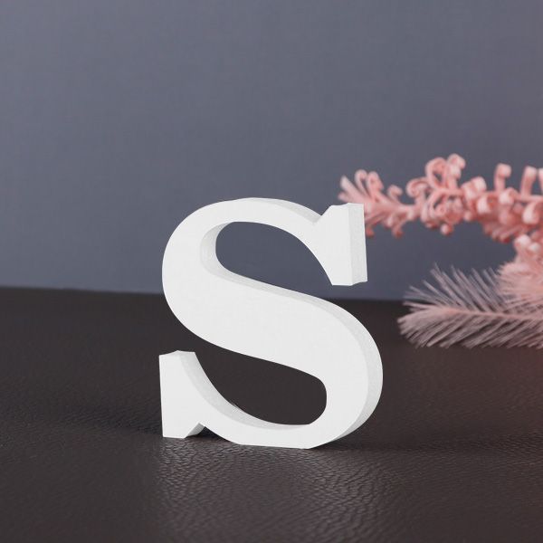 폼보드 알파벳 이니셜 폼보드아트 레터링 장식 소문자 s