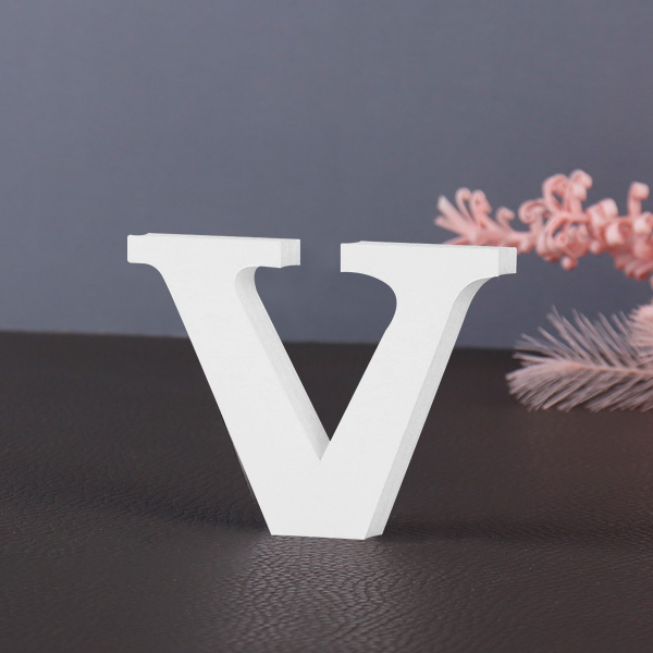 폼보드 알파벳 이니셜 폼보드아트 레터링 장식 소문자 v