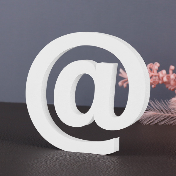 폼보드 알파벳 이니셜폼보드아트 레터링 장식특수기호 @(골뱅이)