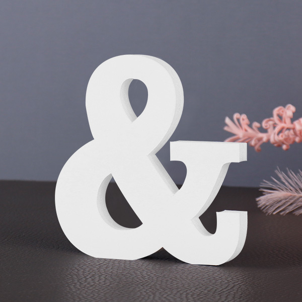 폼보드 알파벳 이니셜폼보드아트 레터링 장식특수기호 &(앤드)