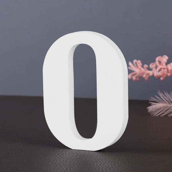 폼보드 알파벳 이니셜 폼보드아트 레터링 장식 숫자 0