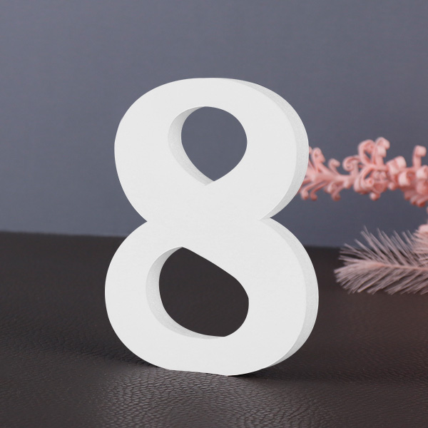 폼보드 알파벳 이니셜 폼보드아트 레터링 장식 숫자 8