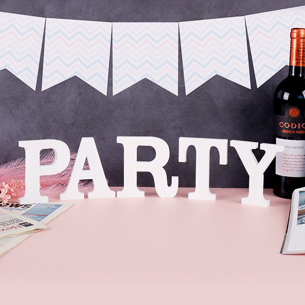 폼보드 PARTY 알파벳 세트생일파티 기념일 홈파티데코 소품 이니셜