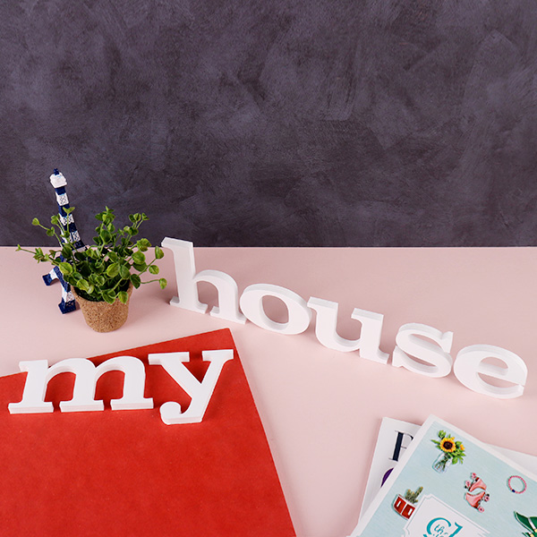 폼보드 my house 알파벳 세트영문 이니셜 단어가랜드 셀프장식 마이하우스