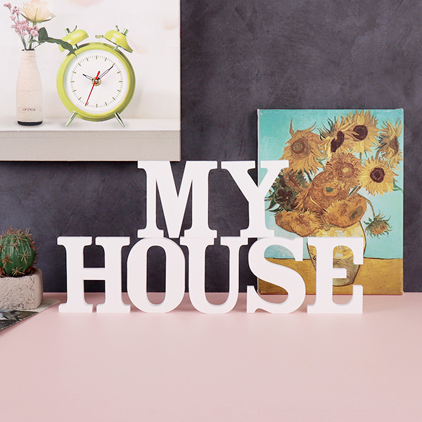 폼보드 my house 알파벳 세트영문 이니셜 단어가랜드 셀프장식 마이하우스