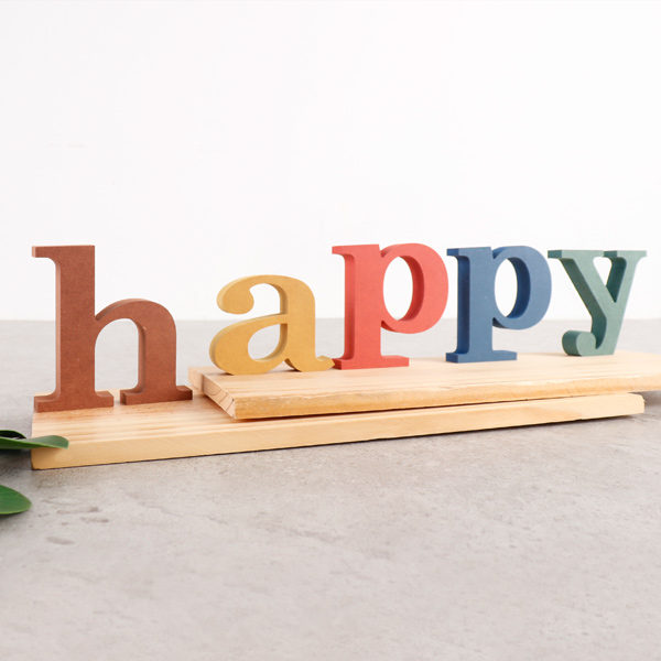 happy HAPPY 세트컬러 MDF 에코보드알파벳 이니셜 공간연출 happy HAPPY 세트컬러 MDF 에코보드알파벳 이니셜 공간연출