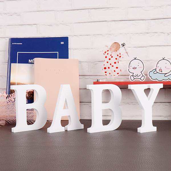 폼보드 baby 알파벳 세트백일상 돌상 돌잔치셀프 이니셜 영문 diy