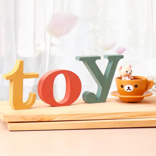 toy TOY 세트 컬러 MDF 에코보드아이방꾸미기 알파벳 소품