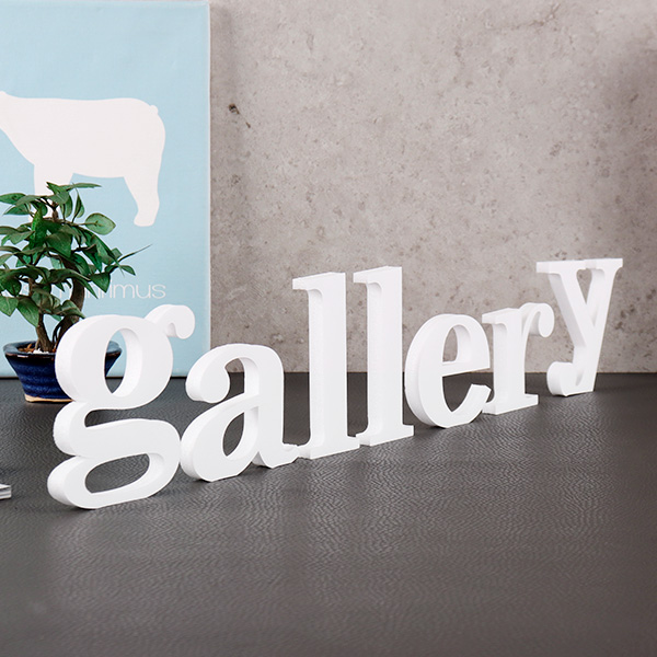 폼보드 갤러리 알파벳 세트gallery 가게 장식 소품인테리어 카페 홈