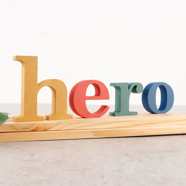 hero HERO 세트 컬러 MDF 에코보드히어로 공간 소품 데코