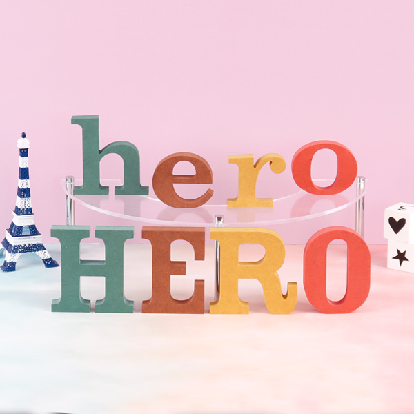 hero HERO 세트 컬러 MDF 에코보드히어로 공간 소품 데코