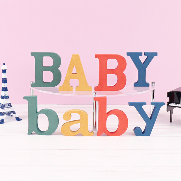baby BABY 세트 컬러 MDF 에코보드베이비 아이방꾸미기 소품