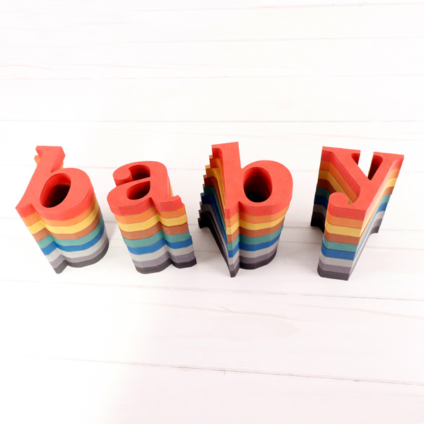 baby BABY 세트 컬러 MDF 에코보드베이비 아이방꾸미기 소품