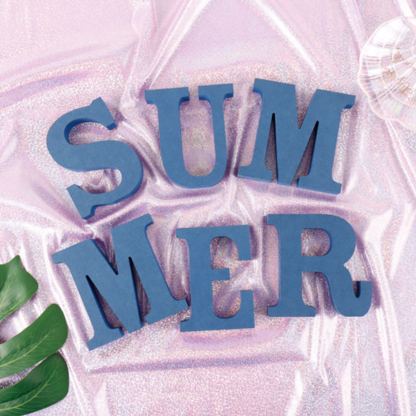 summer♥ SUMMER♥ 세트 컬러 MDF 에코보드 알파벳 이니셜 우드스카시 summer♥ SUMMER♥ 세트 컬러 MDF 에코보드 알파벳 이니셜 우드스카시