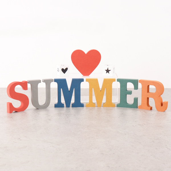 summer♥ SUMMER♥ 세트 컬러 MDF 에코보드 알파벳 이니셜 우드스카시 summer♥ SUMMER♥ 세트 컬러 MDF 에코보드 알파벳 이니셜 우드스카시