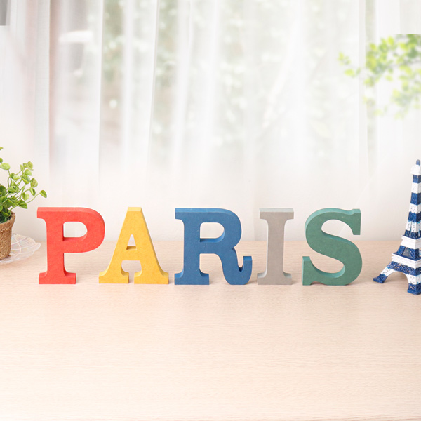 paris PARIS 세트 컬러 MDF 에코보드 이니셜 파리 인테리어 소품 paris PARIS 세트 컬러 MDF 에코보드 이니셜 파리 인테리어 소품