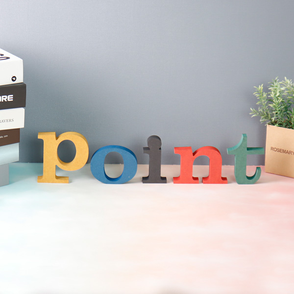 point★ POINT★ 세트 컬러 MDF 에코보드 알파벳 입체문자 장식 소품 point★ POINT★ 세트 컬러 MDF 에코보드 알파벳 입체문자 장식 소품