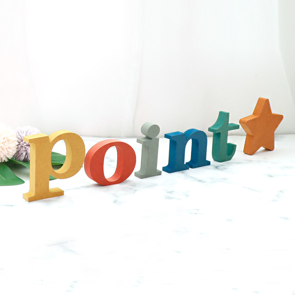 point★ POINT★ 세트 컬러 MDF 에코보드 알파벳 입체문자 장식 소품 point★ POINT★ 세트 컬러 MDF 에코보드 알파벳 입체문자 장식 소품