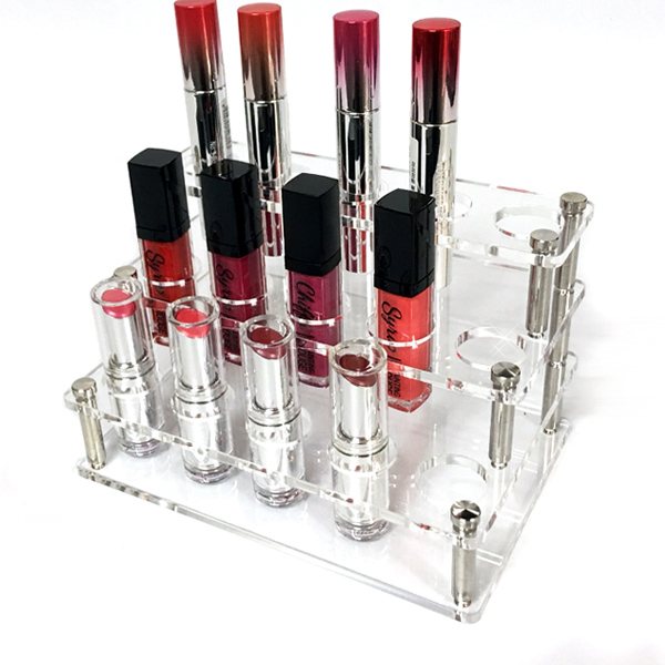 아크릴 립스틱 정리함 3단원형15구 화장품 정리함 (JM303)