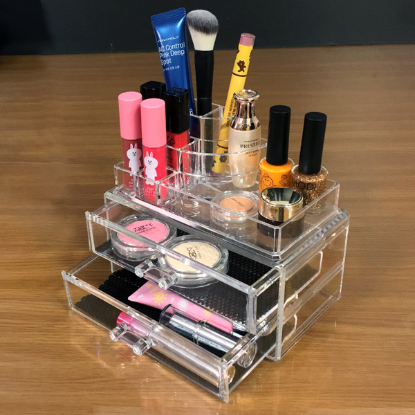 아크릴 화장품 정리함  서랍 수납 보관함 (JP1065)