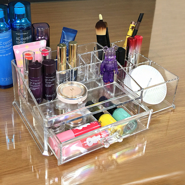 화장대 정리함 아크릴 화장품수납 (JP2142)