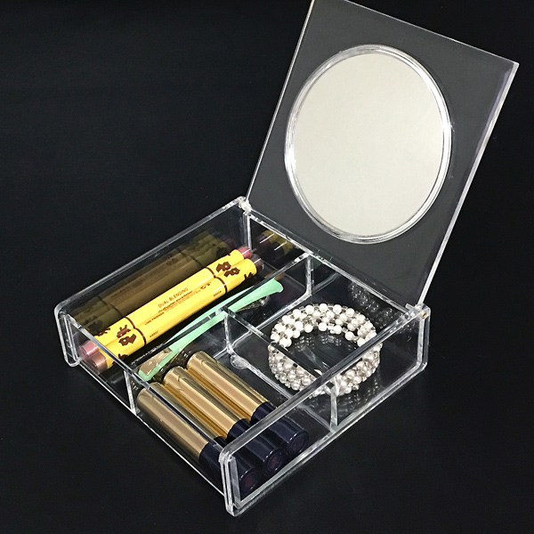 아크릴 주얼리 보관함 거울 악세사리 정리함 (JP1127)