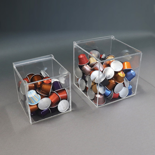 캡슐커피 보관 정리 21종 아크릴 큐브 보관함수납함 상자 정리함
