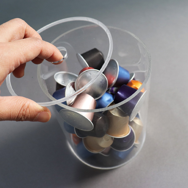 캡슐커피 보관 정리함 21종 아크릴 큐브 실린더 상자 홀더