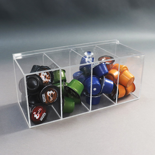 캡슐커피보관 21종 실린더 상자 아크릴 큐브 보관함