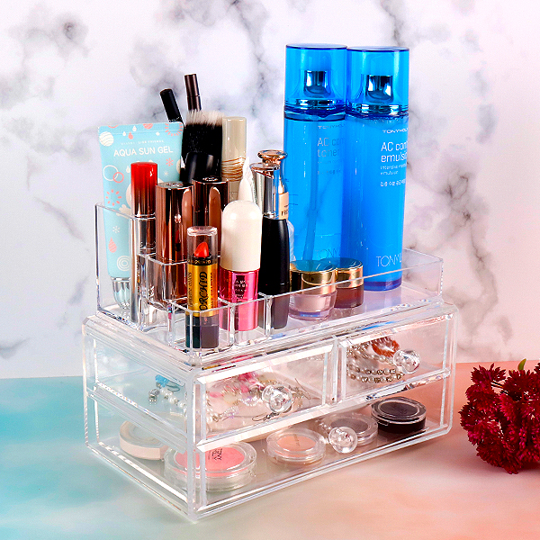 화장대 정리함 아크릴 화장품수납 (JP1124)