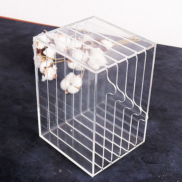 투명 아크릴 네일 아트판디스플레이 랙 5칸 無 JM715