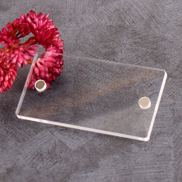 투명 아크릴 자석아트판 팁 보드 낱개 판매용무늬없는 기본 투명