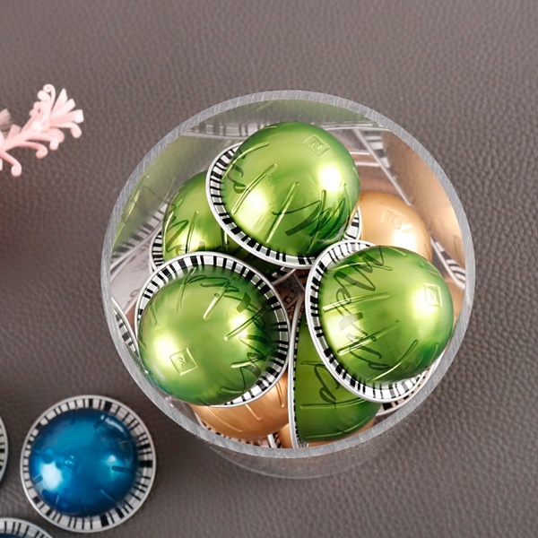 원통(M) 보관케이스 커피캡슐 아크릴 전시상자버츄오 캡슐커피 호환용 보관함