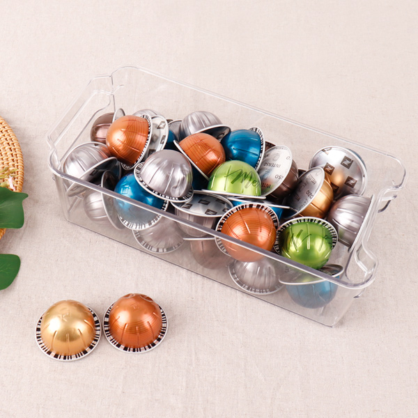 커피 캡슐 보관함 트레이 스마트 투명 오픈형 돌체구스토 네스프레소 호환용