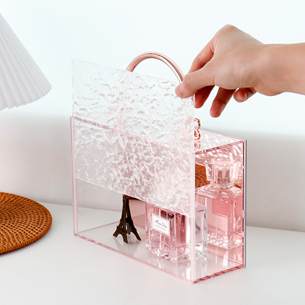 아크릴백 수납정리함 인테리어 장식 소품 보관함