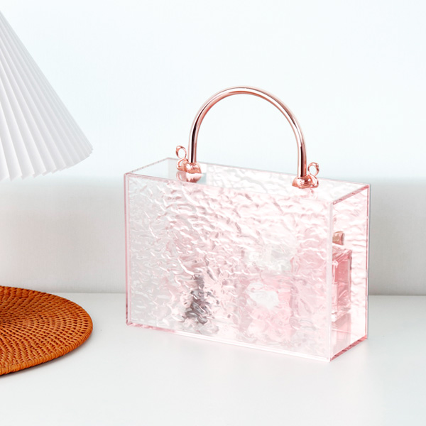 아크릴백 수납정리함 인테리어 장식 소품 보관함