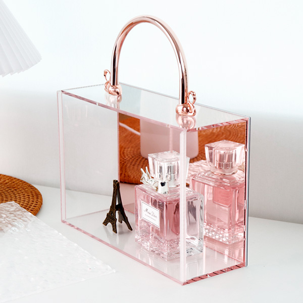 아크릴백 수납정리함 인테리어 장식 소품 보관함