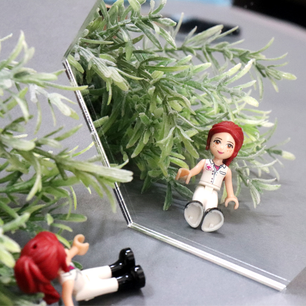 육각 거울 디스플레이 3T 거울판 안전거울