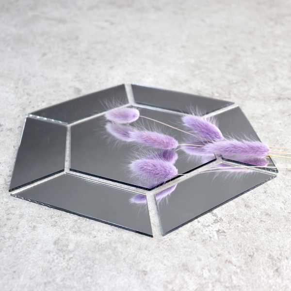 육각 프레임 부착식 아크릴 프레임 안전거울