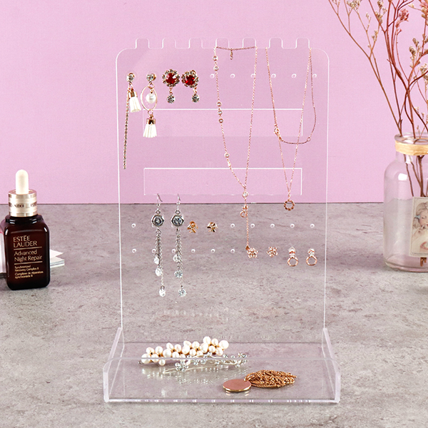 투명 아크릴 악세서리 거치대 목걸이 귀걸이 보관함 정리함 쥬얼리 진열대