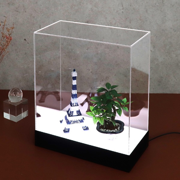 LED 아크릴 전시 케이스 직사각 무드등 DF0315C 조명 디스플레이 상자