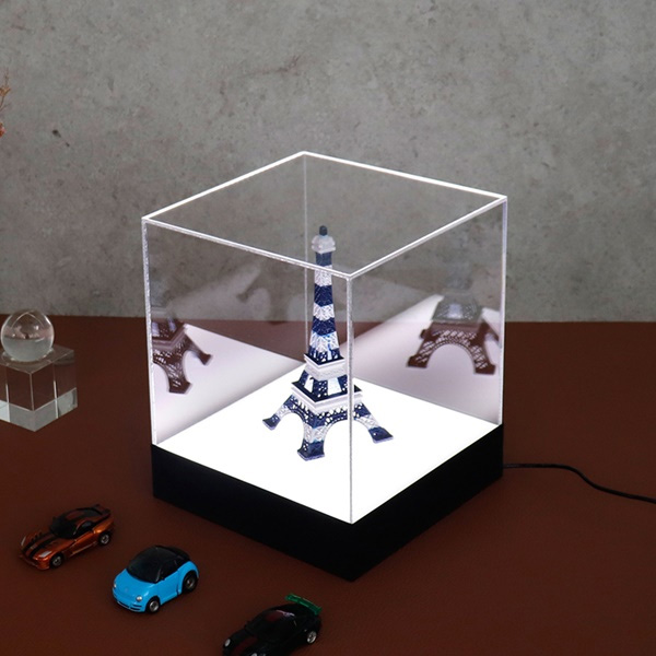 LED 아크릴 전시 케이스 정사각 무드등 DF0200C 조명 디스플레이 상자