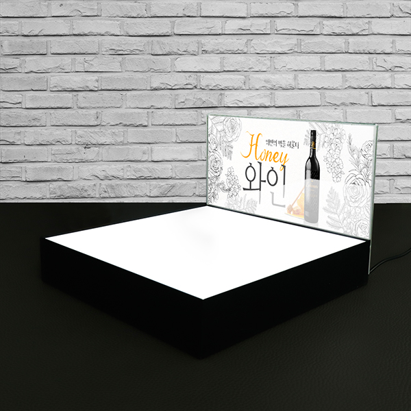 LED 전시라이트 박스 아크릴 POP DF0250P 전시조명 디스플레이