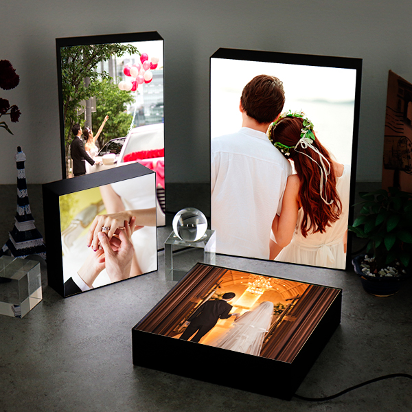 LED 포토 무드등 웨딩사진 돌잔치 장식 포토테이블 수면등