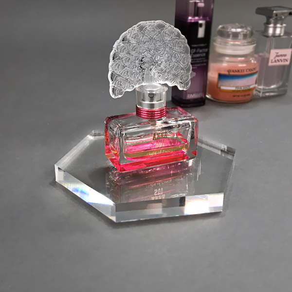 스테이지 육각 받침대 디스플레이 투명인테리어 소품 진열대