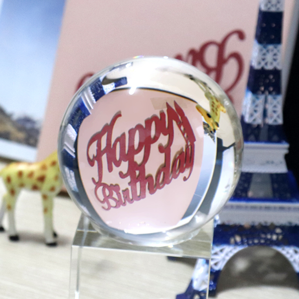 크리스탈 구슬 유리 볼  아크릴 구슬 스탠드촬영소품 인테리어 투명