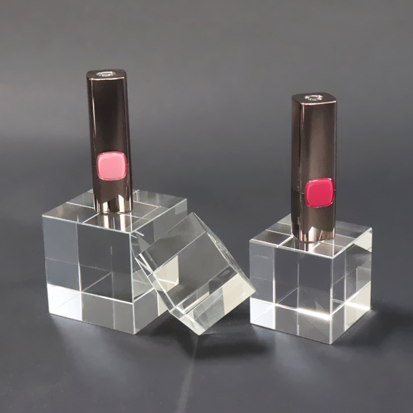 투명 크리스탈 상품진열 받침대 제품거치대