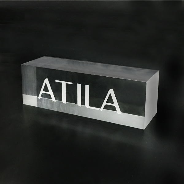 스테이지 사각 블럭 레이저마킹 아크릴 받침대 (LDP0150) 150x50x50mm